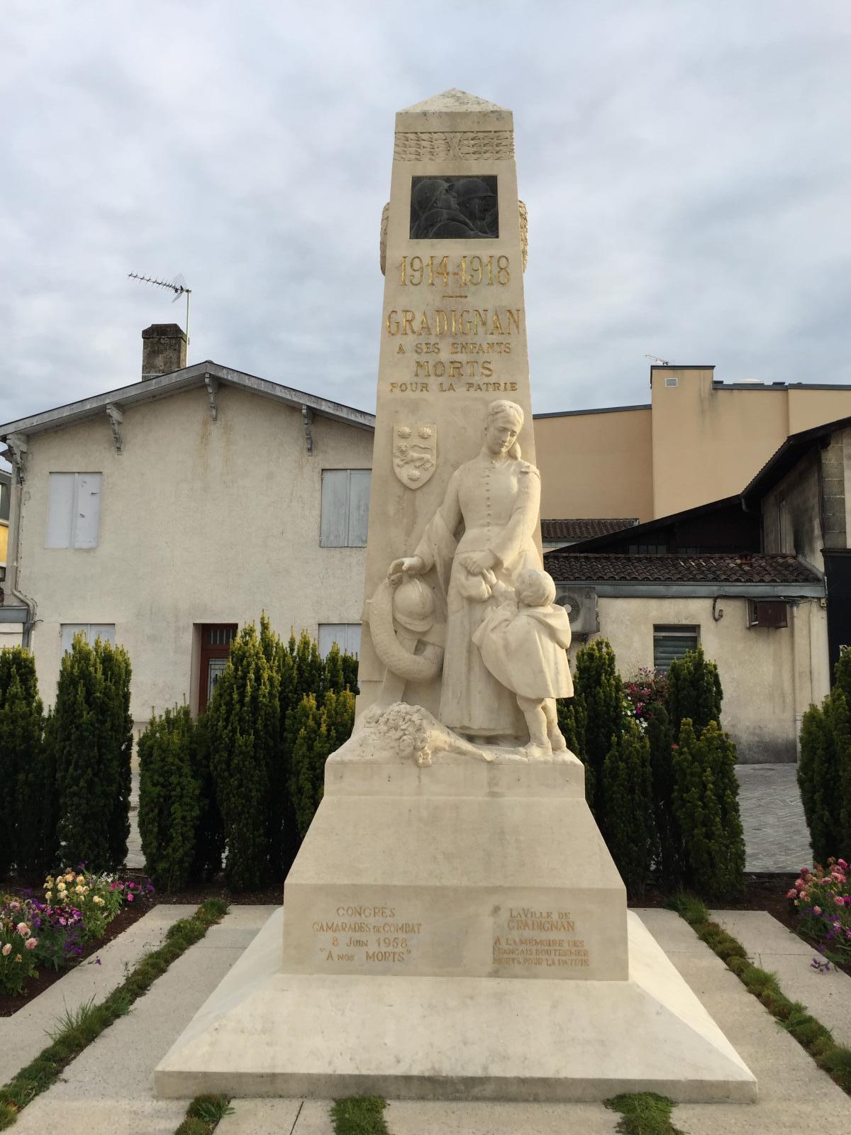 Monument aux morts de Gradignan